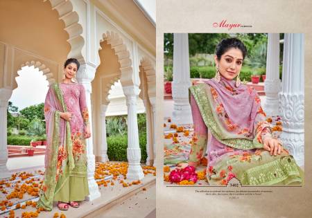 Moon Rise Pavitra By Hansa Georgette Dress Material Catalog
